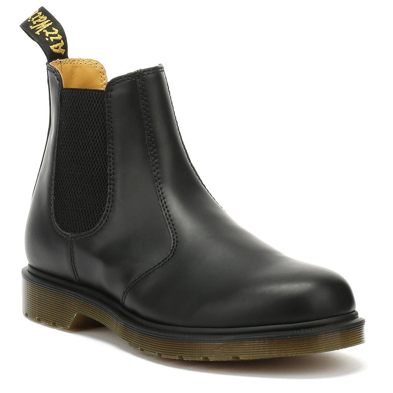 Dr. Martens 2976 Botas Chelsea De Cuero Negro Para Mujeres