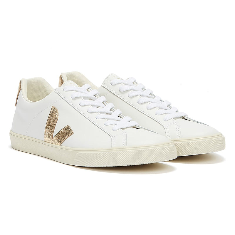 Veja Zapatillas Blancas/Platino Para Mujer Esplar